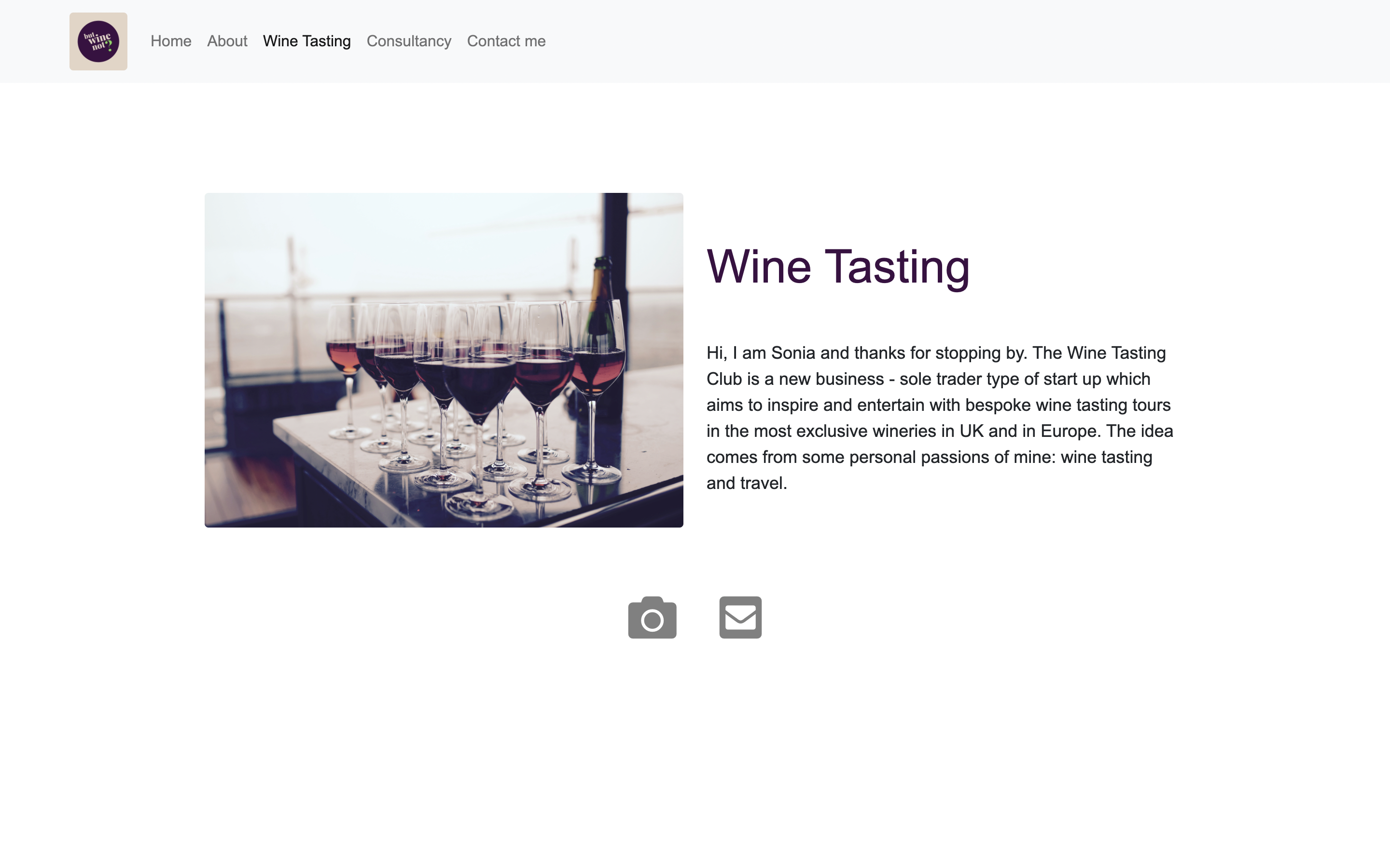 wine website